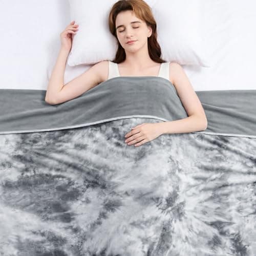 Topcee Cooling Blanket 50''x70'' for Hot Sleepers, Arc-Chill Q-Max>0.35 Double Sided Cold Blankets for Night Sweats, Cool Soft Lightweight Summer Blanket for Sofa Bed Couch, Gifts for Women Throw